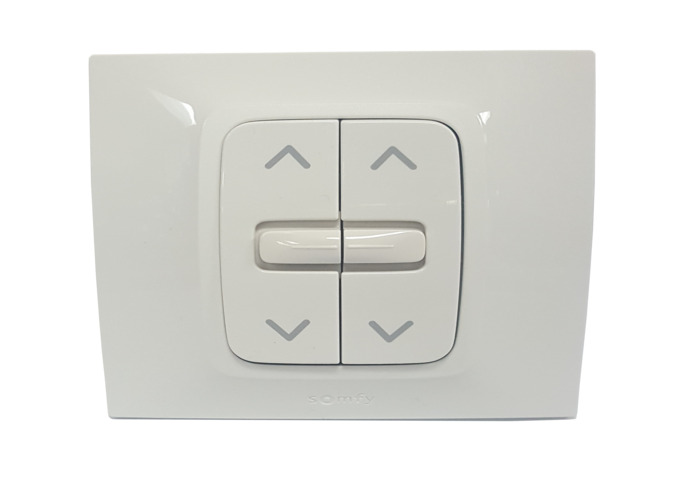 Somfy Inis Duo Wall Switch 86 x